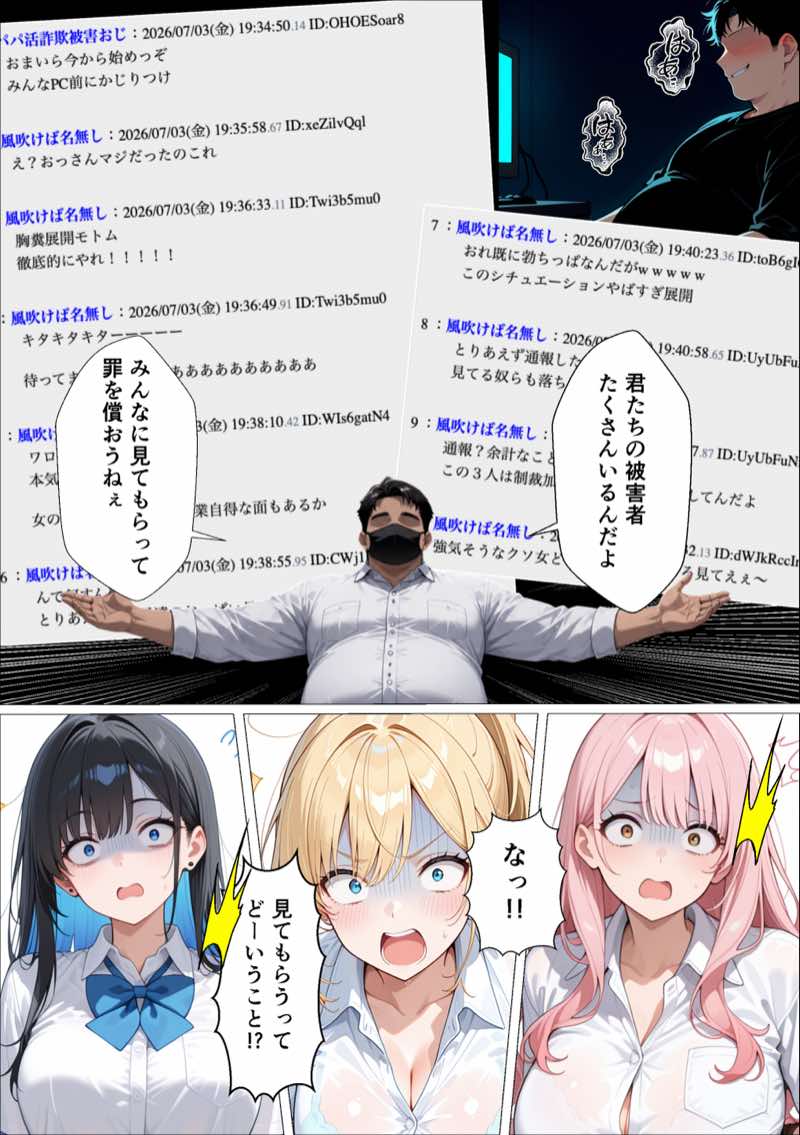 パパ活ギャル公開制裁  ー騙された復讐は公開SEXでー 試し読み16