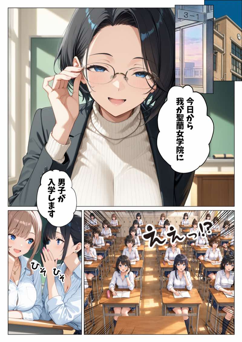 いじめっ子鬼畜ギャルを復讐中出しセックスしてやった話 試し読み1