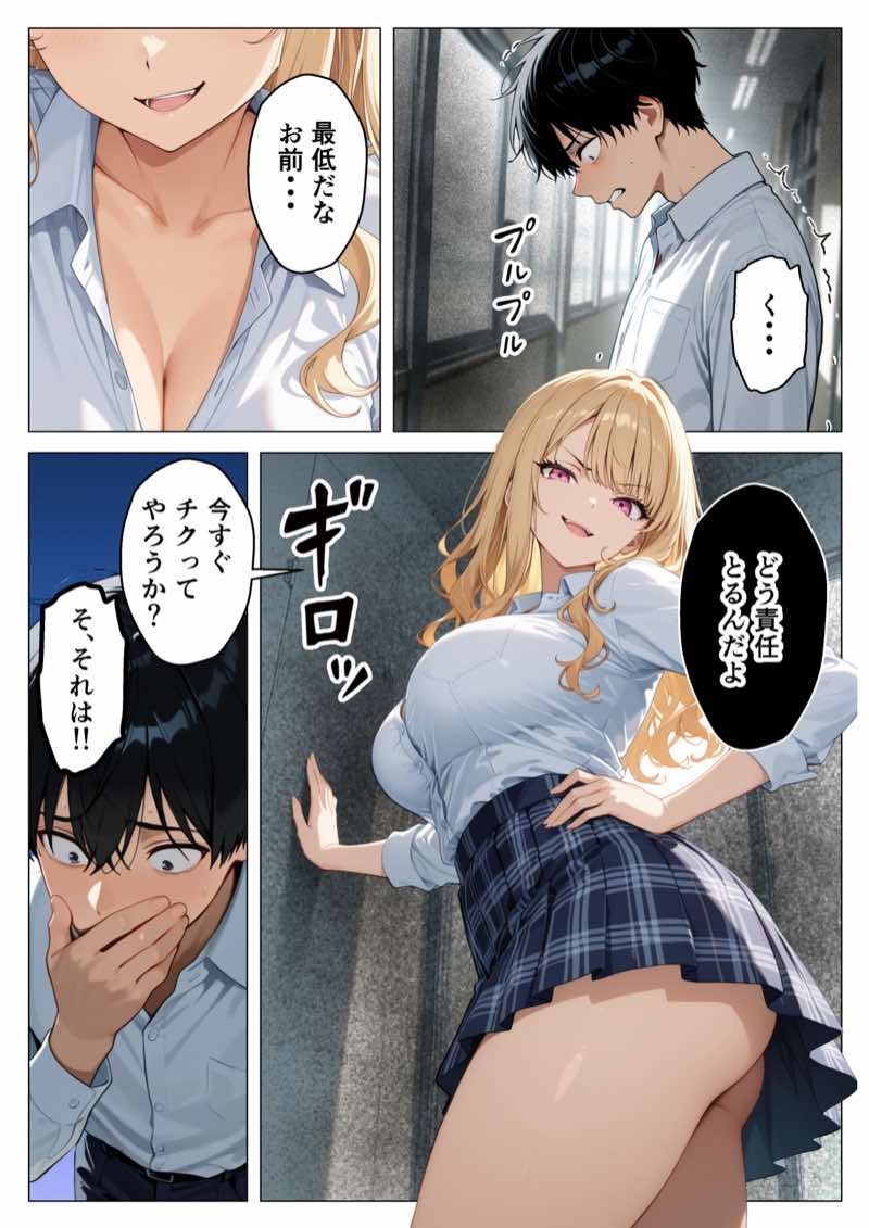 いじめっ子鬼畜ギャルを復讐中出しセックスしてやった話 試し読み11