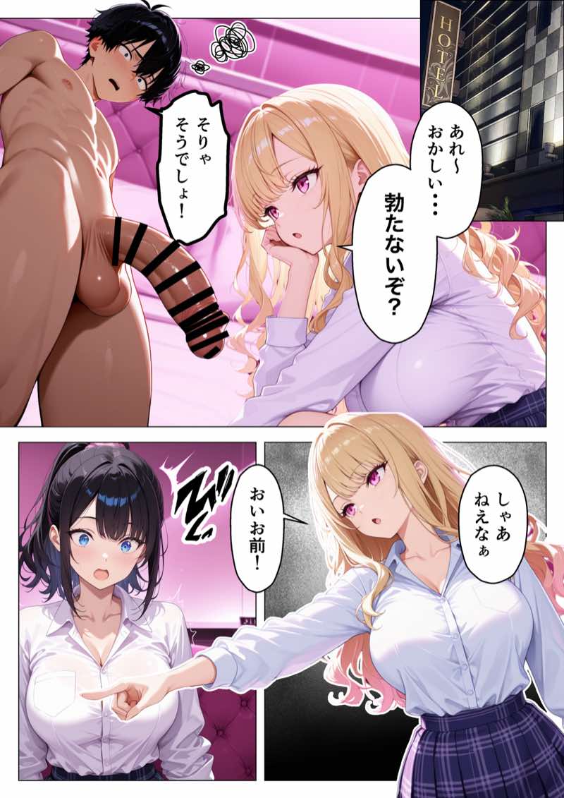 いじめっ子鬼畜ギャルを復讐中出しセックスしてやった話 試し読み22