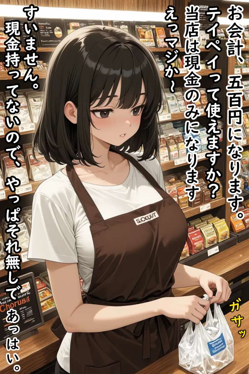 巨乳飼い主の愛犬がキモいおじさん（人間）になったから元の姿に戻す為、言われるままにご奉仕したけど、実はストーカーおやじだった件  前編（愛撫編） 試し読み2