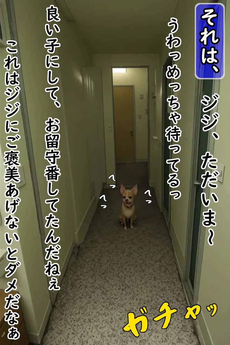 巨乳飼い主の愛犬がキモいおじさん（人間）になったから元の姿に戻す為、言われるままにご奉仕したけど、実はストーカーおやじだった件  前編（愛撫編） 試し読み7