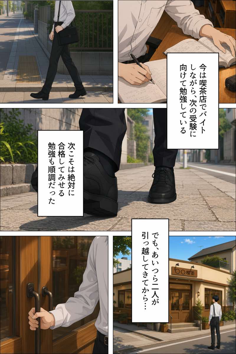 【漫画】なんで僕の隣の部屋にバイト先の双子姉妹が引っ越してくるんだよ 試し読み4