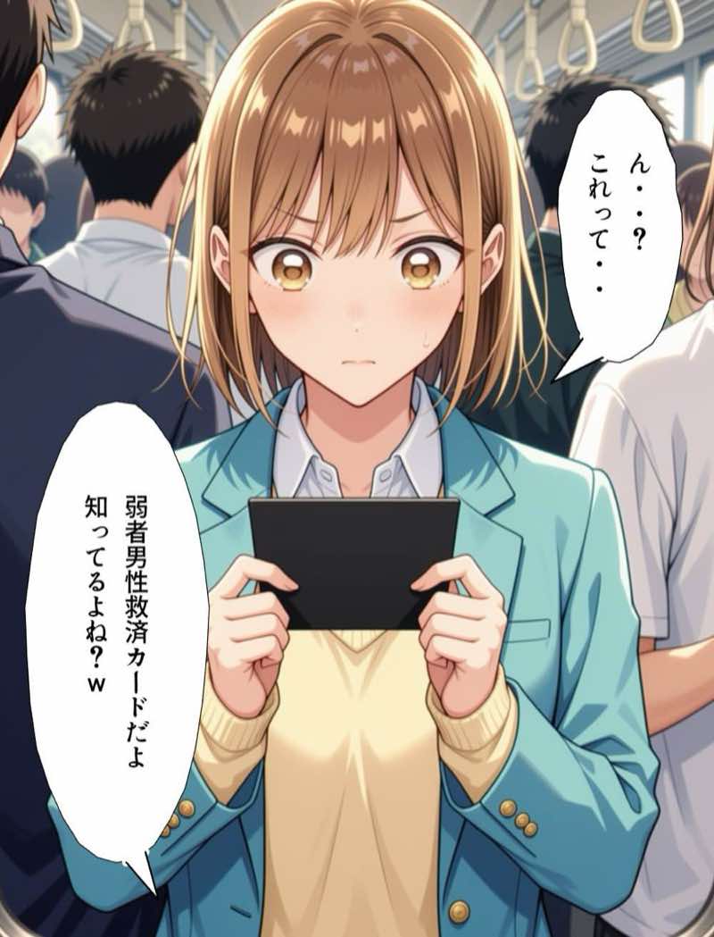 弱者男性救済法（鹿●千夏編） 試し読み16