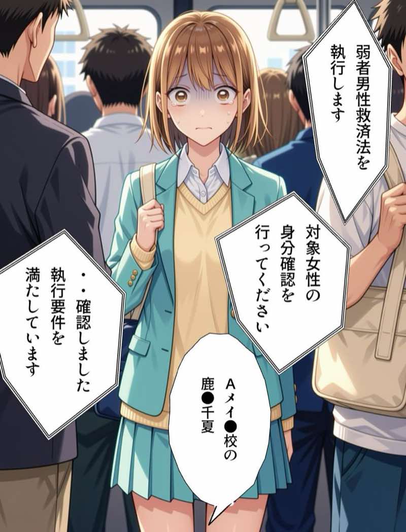 弱者男性救済法（鹿●千夏編） 試し読み23