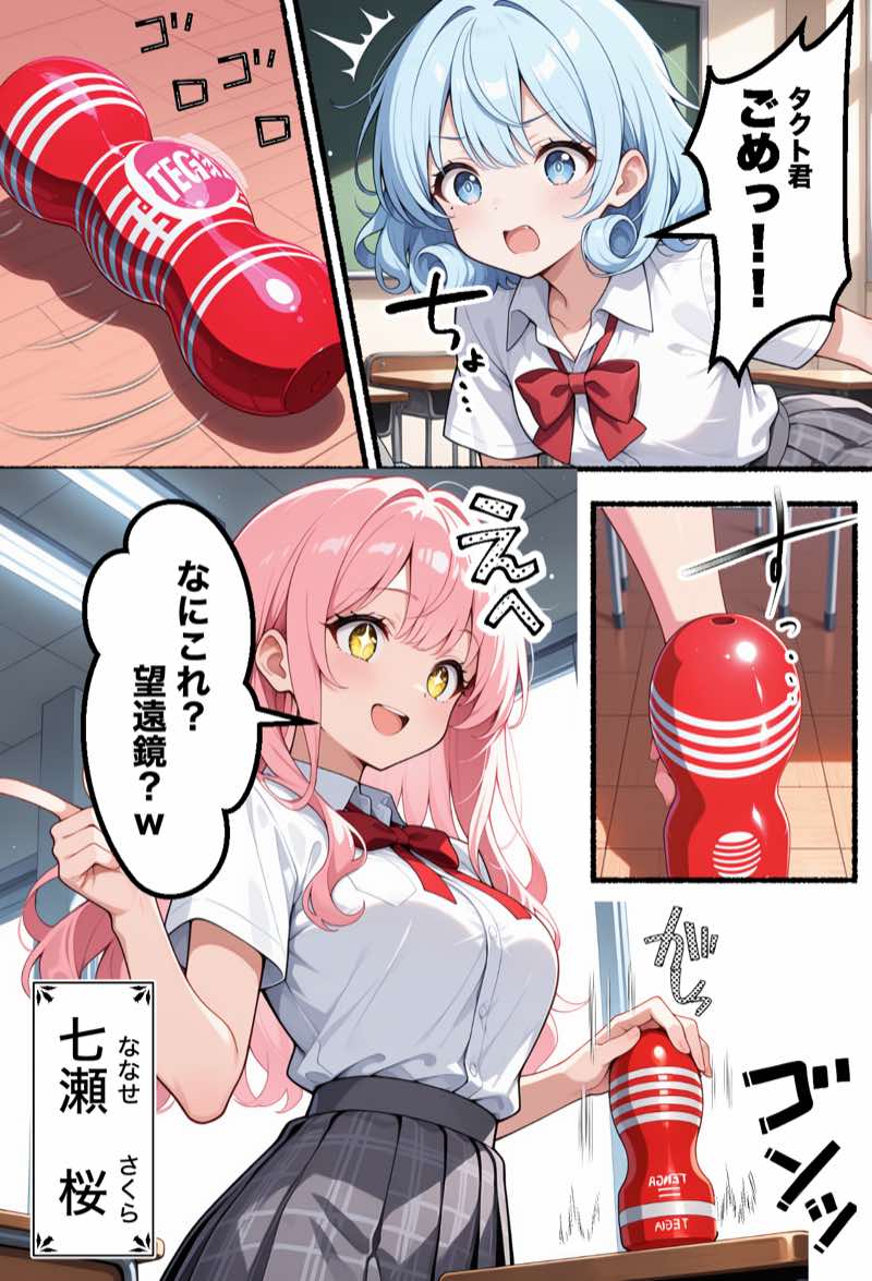 俺のおかず一軍ギャル、デカちんがバレてもてあそばれた結果3人まとめて彼女になったハーレム物語 試し読み3