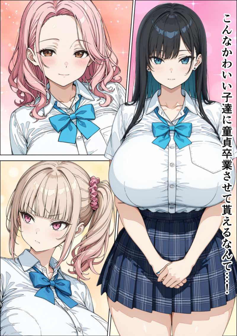 学校合併で風俗科ギャルに連続逆指名されてハーレム無双した話 試し読み3