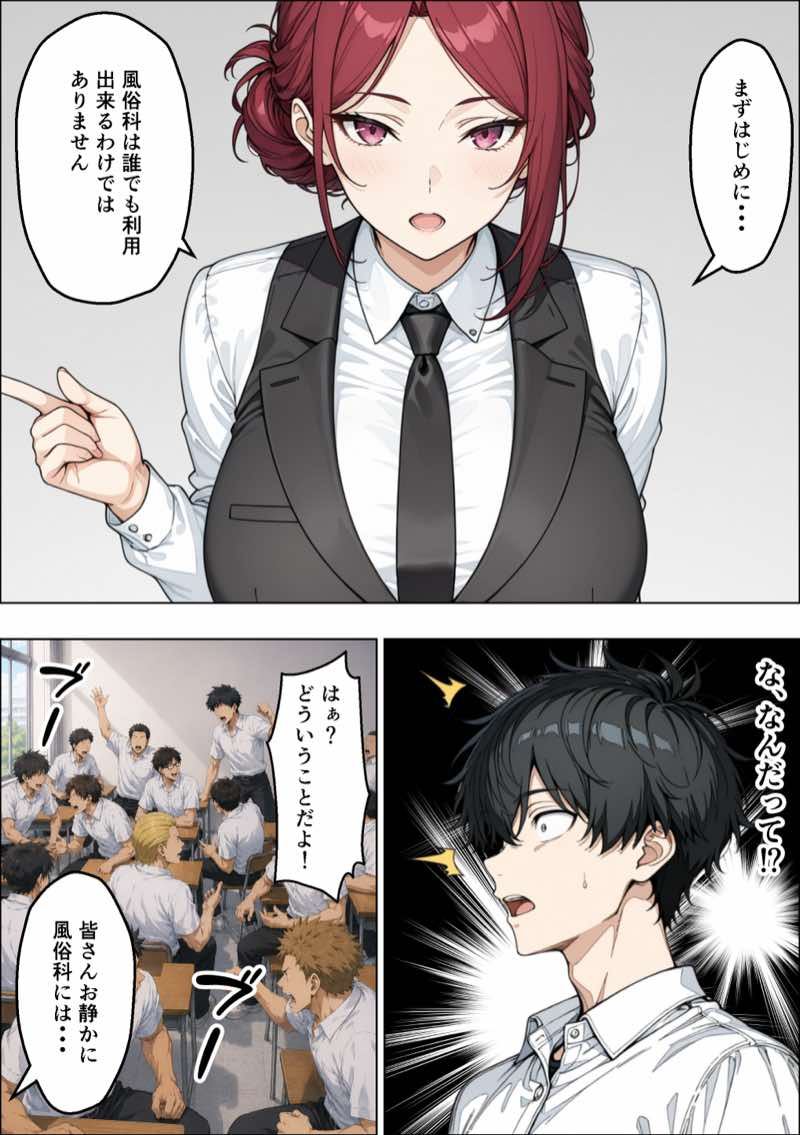 学校合併で風俗科ギャルに連続逆指名されてハーレム無双した話 試し読み6