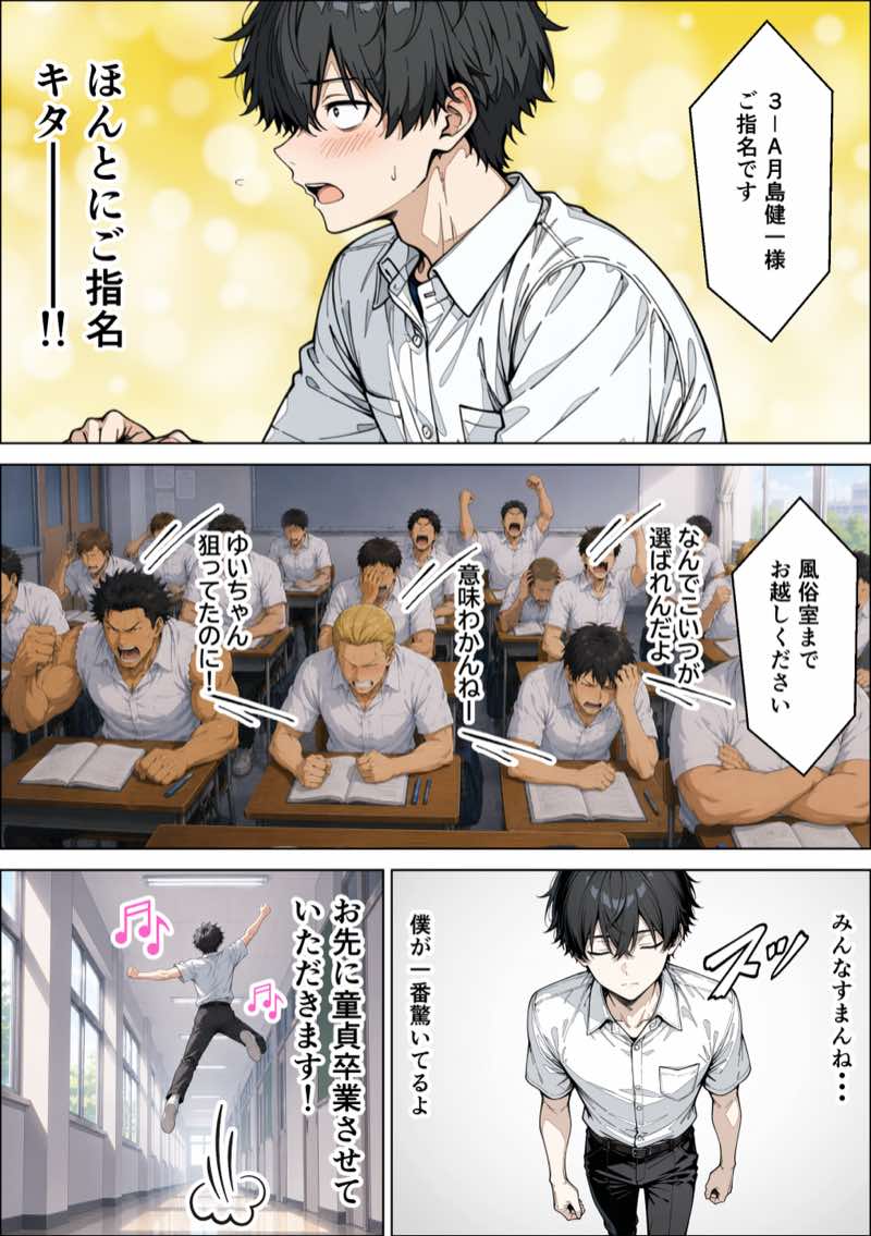 学校合併で風俗科ギャルに連続逆指名されてハーレム無双した話 試し読み20