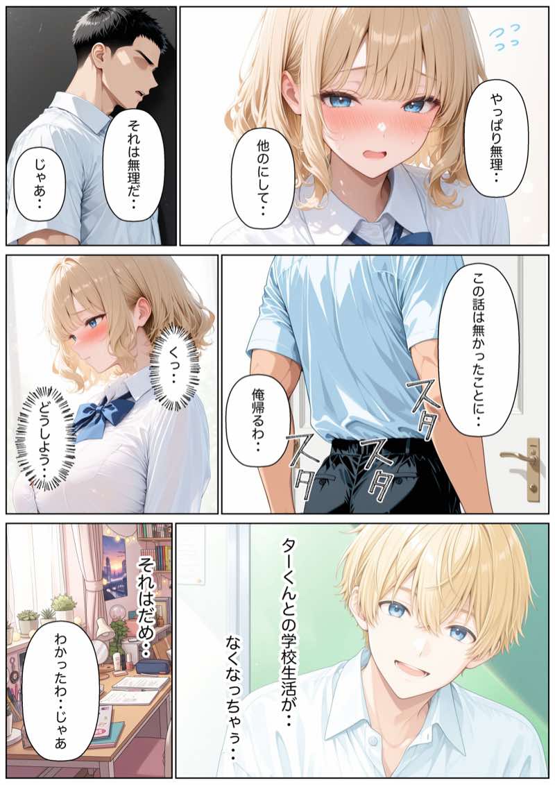 留年ギリギリ彼氏持ち落ちこぼれギャルに勉強教えてたら生ハメ中出しSEXできた話 試し読み12