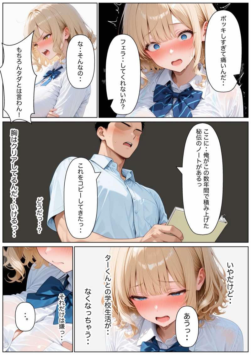 留年ギリギリ彼氏持ち落ちこぼれギャルに勉強教えてたら生ハメ中出しSEXできた話 試し読み19