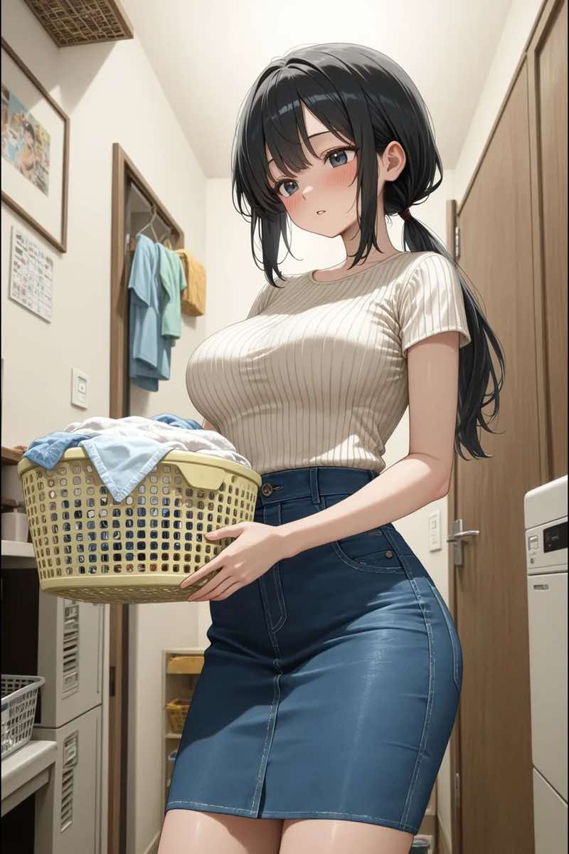 【イラスト版】弱みを握られた巨乳人妻は、旦那の知らない所で、キモい義父に身体を弄ばれ寝取られる。 試し読み9
