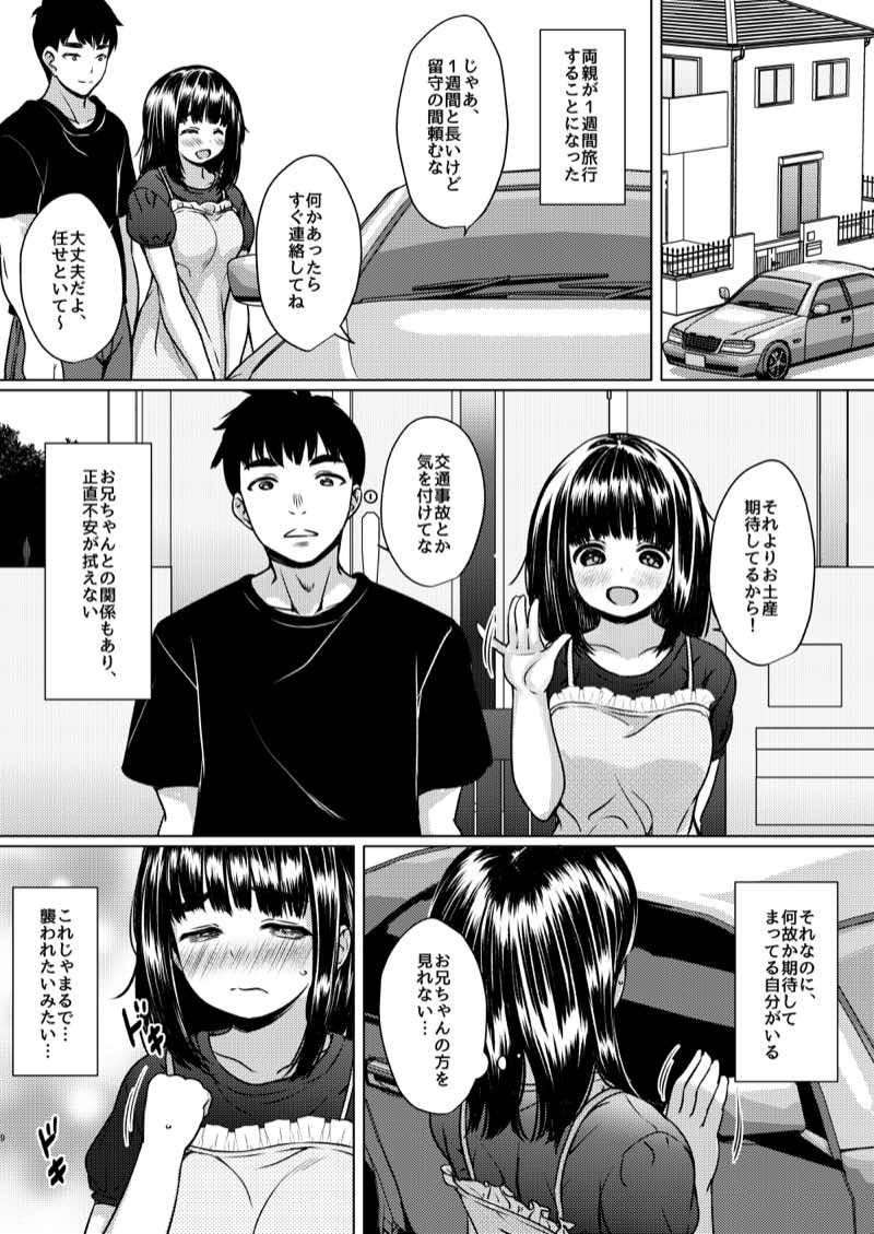 兄妹が終わる時  〜可愛く成長した妹に壊れた兄が手を出すまで〜 試し読み9