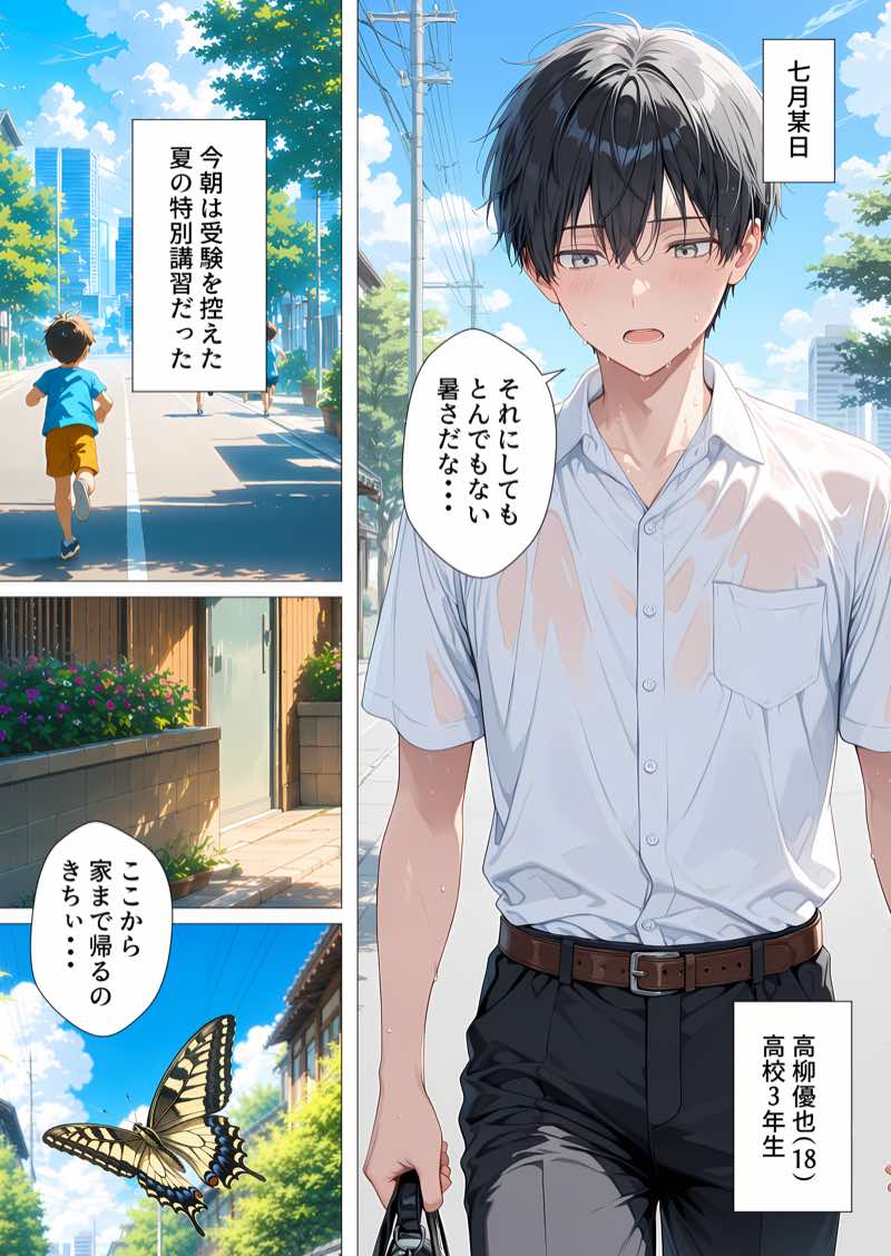 親友のお母さんに何度も種付けをした夏の夜 試し読み1