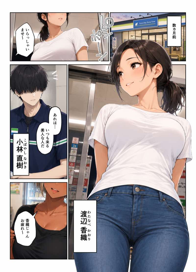 近所のママたちとハーレムになった話 ギャルママ&おっとりママとエロい関係になってエッチしまくり! 試し読み5