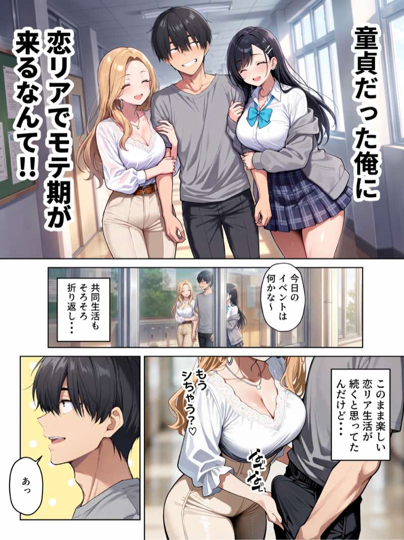 ギャル上等〜「セックスOK」の恋愛リアリティーショーで童貞がハーレム王になる話〜 試し読み5